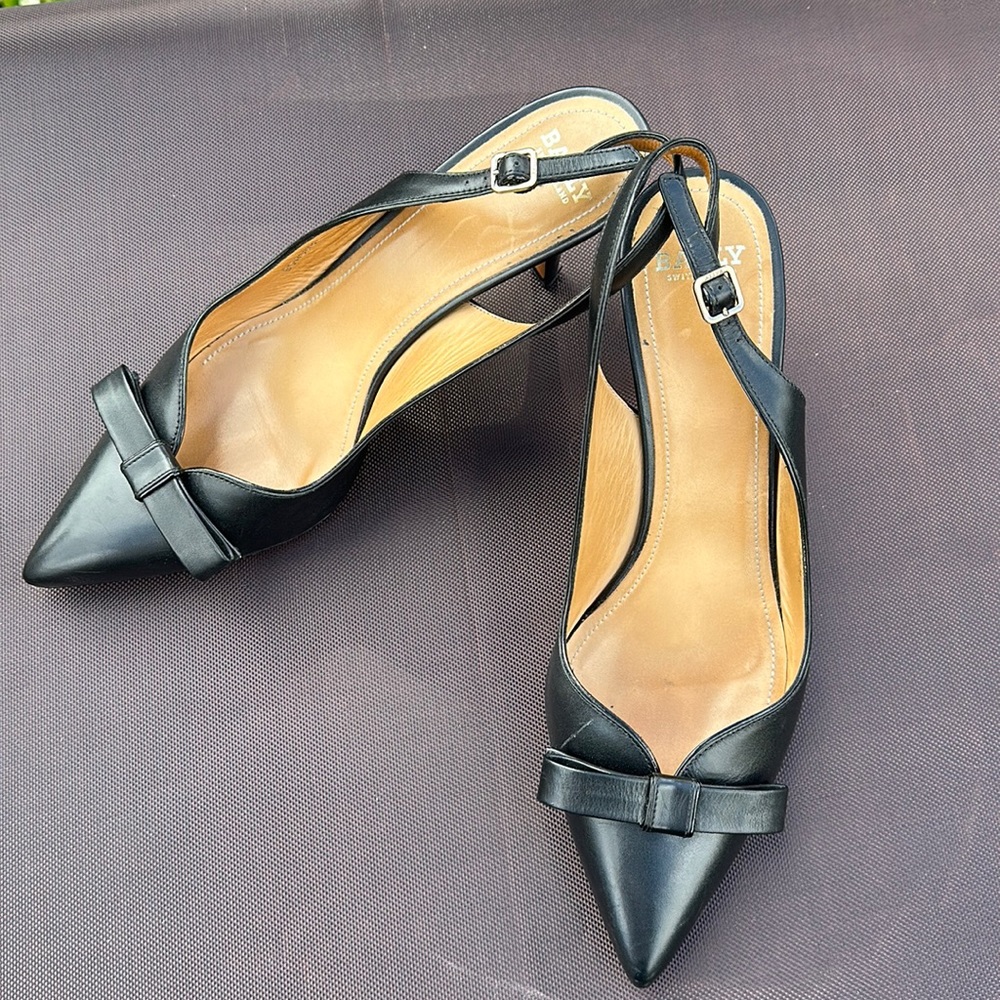 Classic Bally Everyday Black Pump